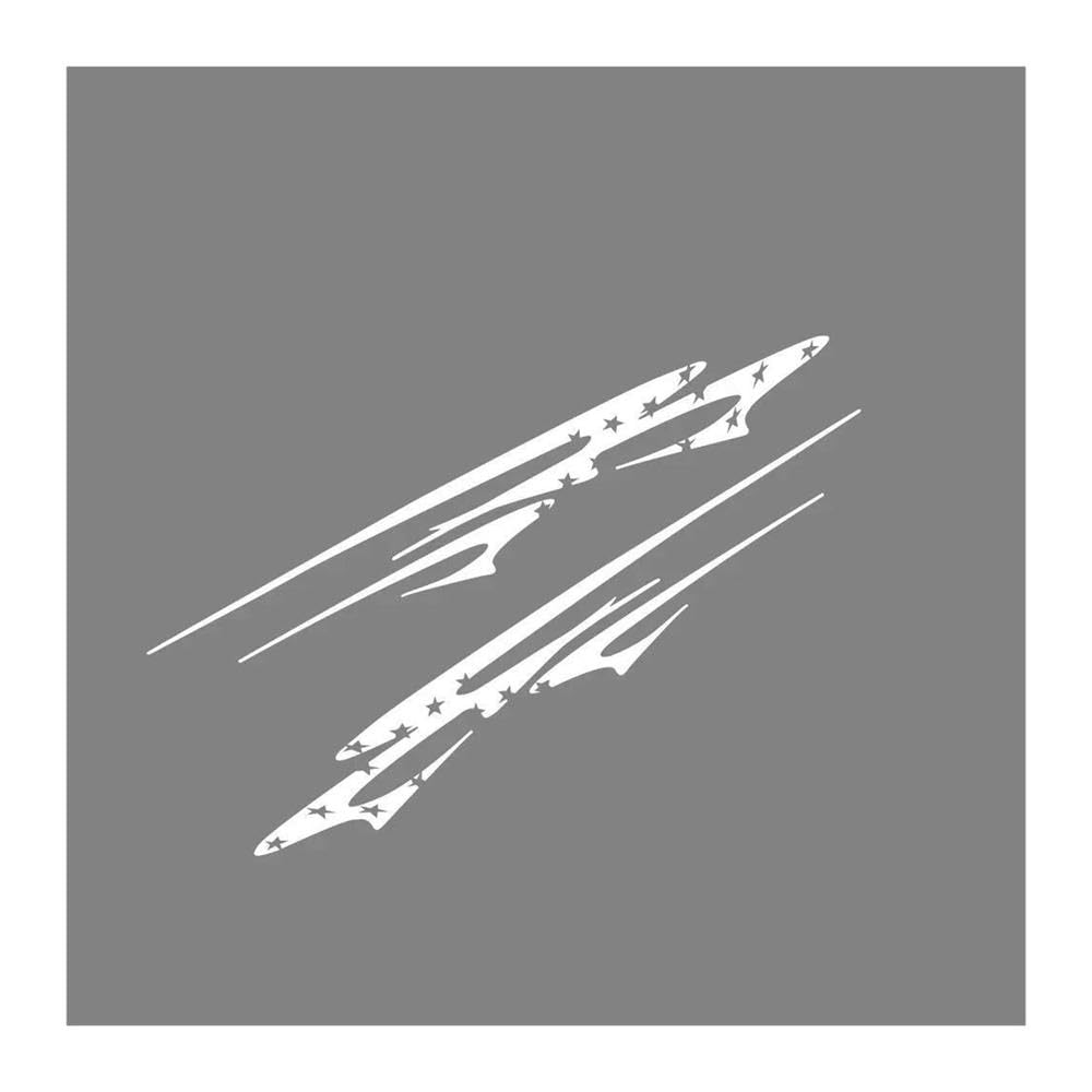 Car Universal Sticker Pickup Decal Decal(Glossy White,for Single Cab)