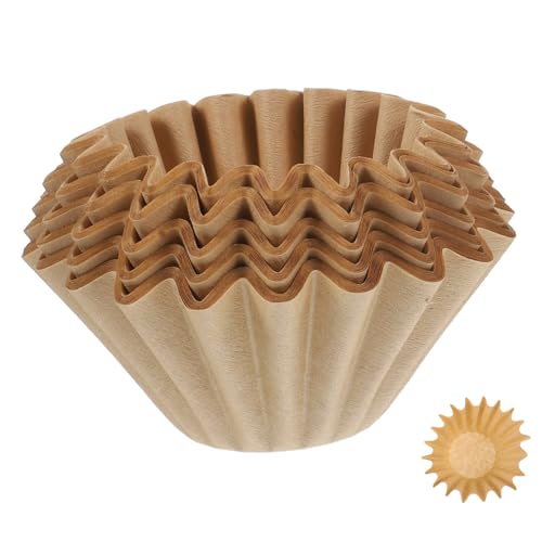 ABOOFAN 100Pcs Espresso Filter Papers Portable Drip Coffee Filters Shaped Design for Easy Brewing for Home Office Use