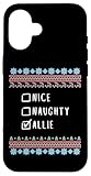 Allie Nice Naughty Christmas Name Funny