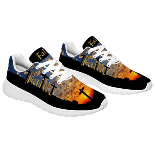 Walk by Faith Shoes for Men Women Tennis Shoes Running Walking Sneakers Gifts for Women Men4