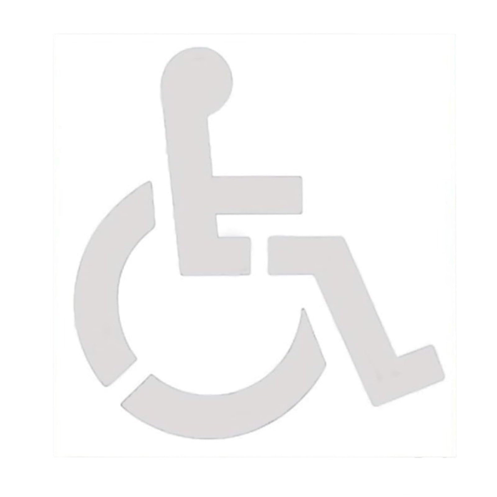 Pochoir fauteuil roulant pour réussir un traçage propre sans bavure