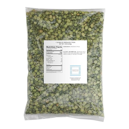 Image of Green Split Peas, 1 Pound Bulk Bag