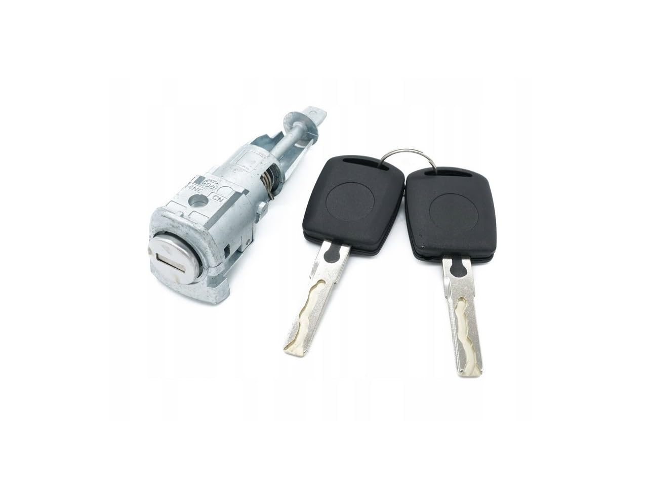 Door Lock Cylinder Barrel with Keys Compatible with Skoda Octavia