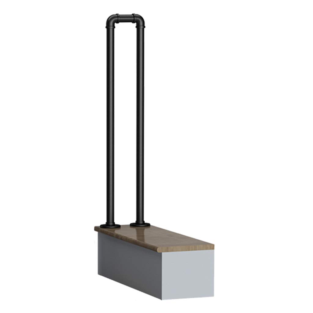 Corrimano Esterno A U In Acciaio Inox 304 Da 60 Cm – Stabile, Antiscivolo E Facile Da Montare Per Giardino, Garage E Veranda