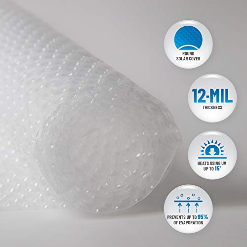 Blue Wave NS482 12Mil Solar Blanket for Round AboveGround Pools 18 Ft