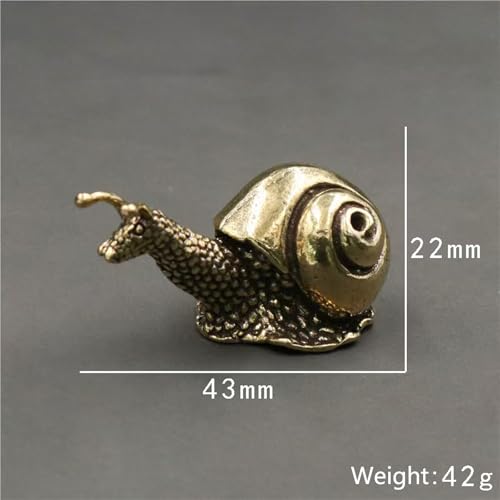 2 piezas estatua de caracol mini para jardín y decoración miniatura 6