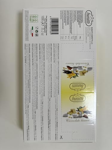 Buratti Confetti Tenerezze Vanillegeschmack Schokoladenüberzogene Mandeln, 1 Stück