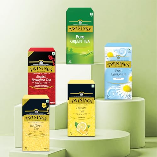 Image of Twinings Pure Green Tea, 100 Tea Bags| Pack of 1| Perfectly Balanced & Refreshing Taste| Handpicked Leaves| Enjoy a Hot Cup of Tea