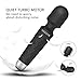 Female Vibrator, G-Spot & Sex Toy, 20 Modes & 8 Speeds Wand Massager, Quiet, Waterproof, USB Rechargeable, Hand-Held Cordless Sex Toys Vibrator for Her Pleasure, Female Adult Toy (Black)