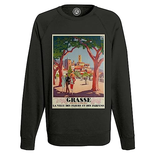 Sweat Grasse France Art Déco au Design Vintage Haut de Gamme