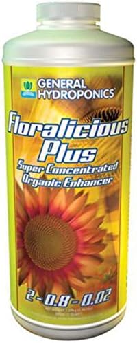 General Hydroponics Floralicious Plus: Honest Review 2 General Hydroponics Floralicious Plus Quart Plant Growth Stimulator Fertilizer