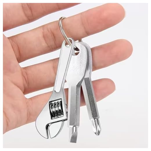 3 Pcs Portable Screwdriver Set with Keychain Handle, Pocket-Sized Multifunctional Repair Tool Set for Car, Bike, Motorcycle, Camping & Outdoor Maintenance