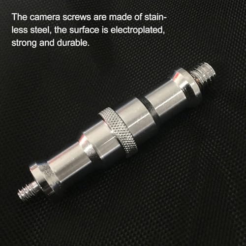Image of 4Pcs Threaded Screw Adapter 1 /4 to 3 /8 Stainless Steel for Camera