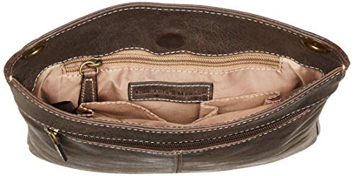 Gun Toten Mamas Gtm Czy/01 Concealed Carry Br Distressed Vintage Buffalo Leather Flat Sac Bag, Brown #TOP4