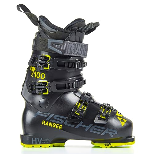 Fischer Men's Ranger One 100 GripWalk Alpine Freeride All Mountain Winter Sports Secure Fit Vacuum Ski Boots, 29.5