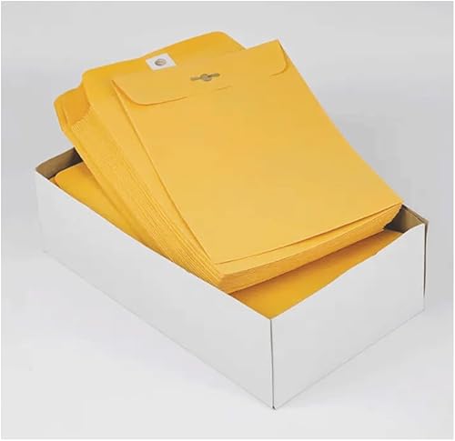 Miniatura 3 de Broche 6" x 9" sobres de papel kraft marrón 12 unidades