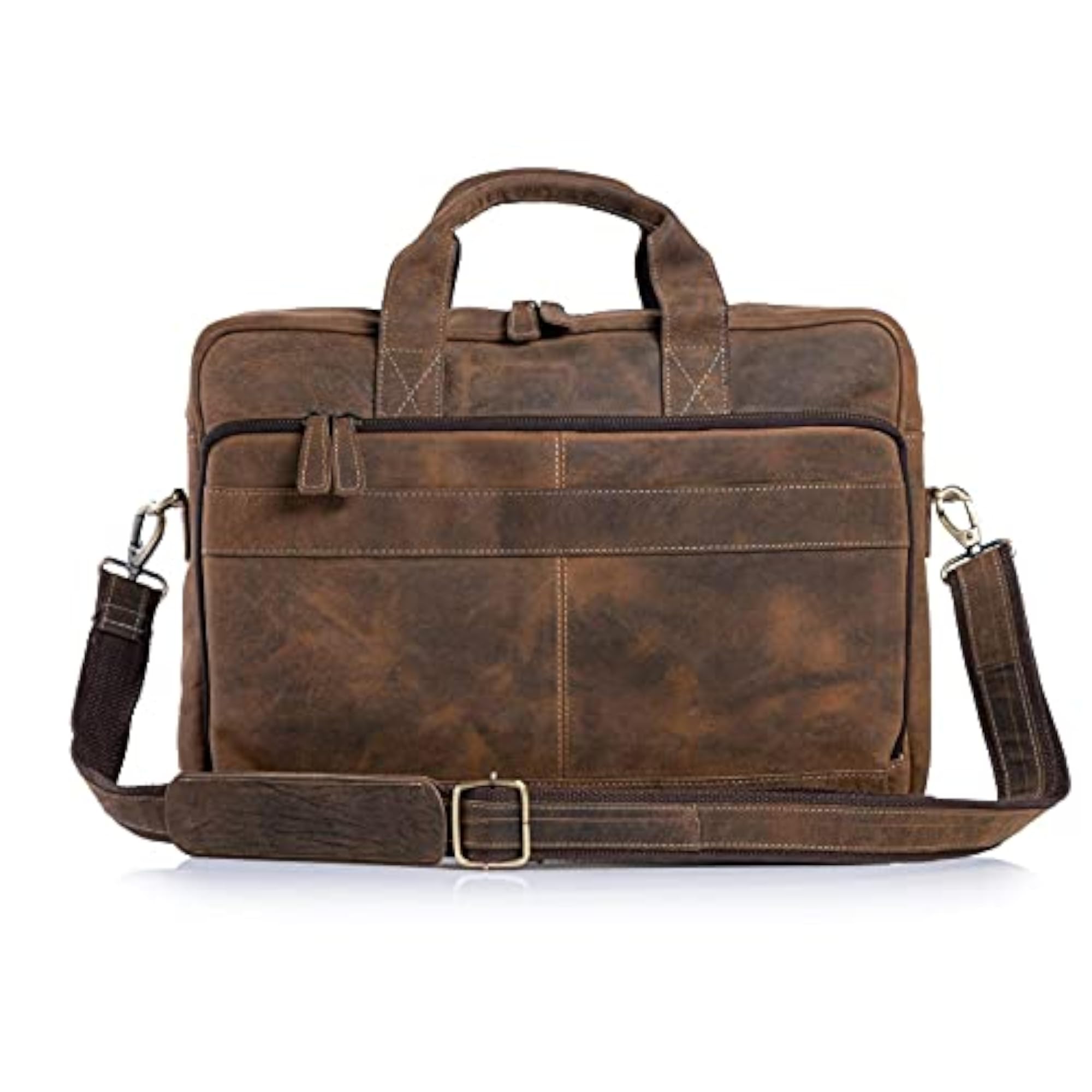 16 Inch Leather Briefcases Laptop Messenger Bags