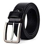 ★ Exquisite Design des Gürtels: lässiger Stil und klassischer Look. Der 3,8 cm breite Gürtel ist ideal für Jeans und Freizeitkleidung. Weich, glänzend und sehr elegant. Seit der Markteinführung wurde das Produkt von den Kunden geliebt.