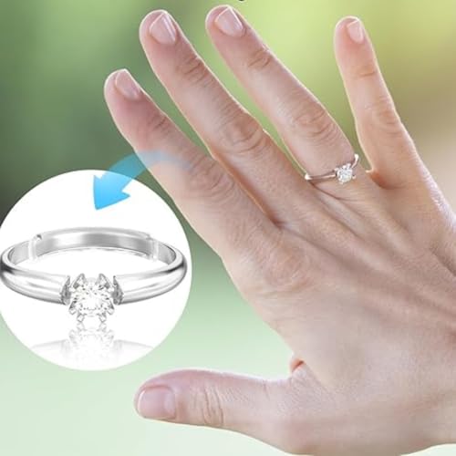 Ajustador De Anel Invisivel Redutor Discreto De Anel 8 Peças