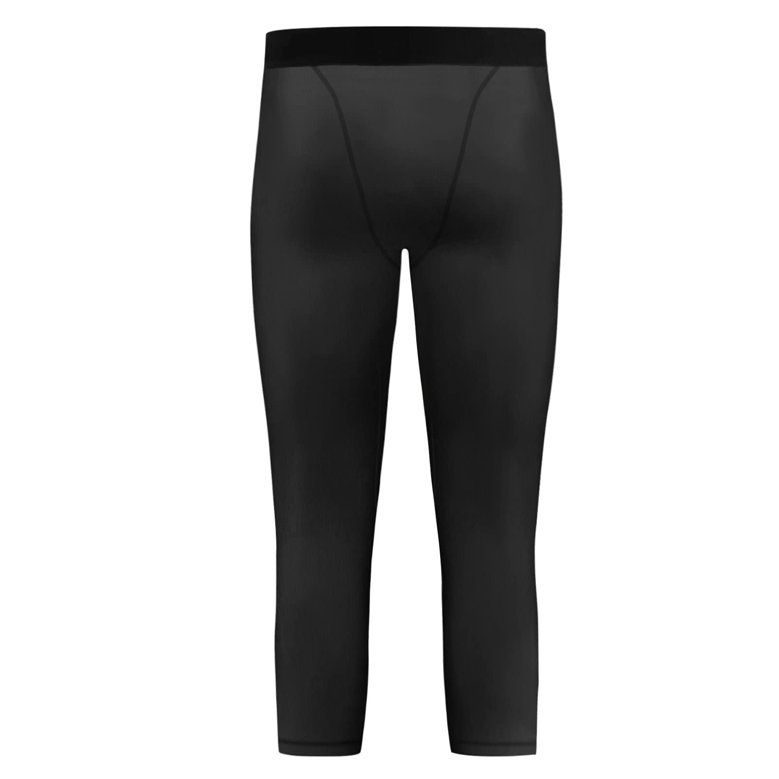 3/4 Garçons Jeunes Compression Leggings Collants Base Layer Sports Course Capris Enfants Pantalons pour entraînement Basketball