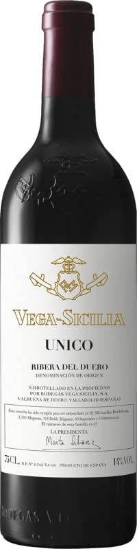 Vega Sicilia Único - Envío 24H - Vino Regalo - Cosecha Privada (1 x Botella 75 cl, Único)