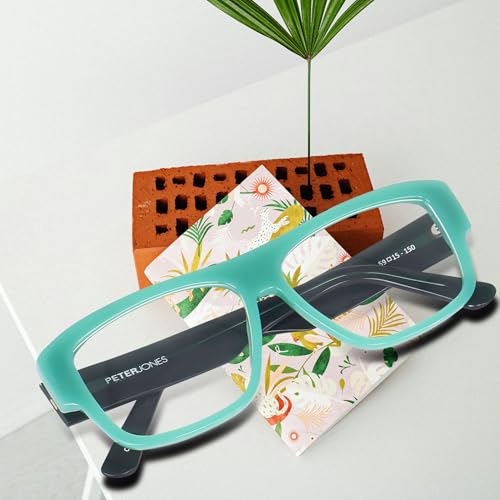 Image of Peter Jones Luxe I Pure Acetate I Oversized Large Size I Square Broad Frame I Spectacle Frame (U004)