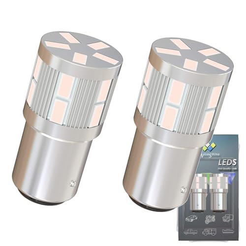 Image of BA15D LED Bulb 1142 1076 Light Bulb Pink Purple for Car Marine Boat Truck Camper Trailers Motorhomes Interior Lights AC /DC 12V-24V (Pack 2)