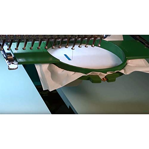 Image of CKPSMS Brand - 1 PCS #KP355-085G-12 Embroidery Hoop 12cm 4.7 inch 355mm Wide (14 inch) Compatible with /Replacement for Tajima Brand Toyota Brand Commercial Embroidery Machines (KP355-085G-12)