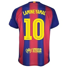 Score in Style: Buy the Official FC Barcelona Lamine Yamal Home Jersey 25/26! – Futbol Club Barcelona