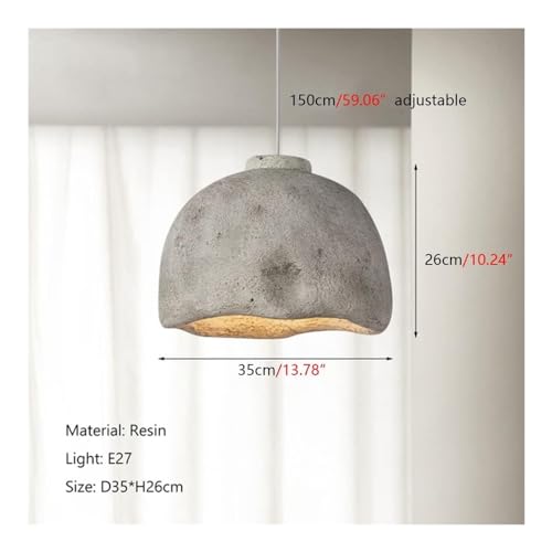 Ciment Creative Light Plafonnier Finition Béton Brut de Style - 3