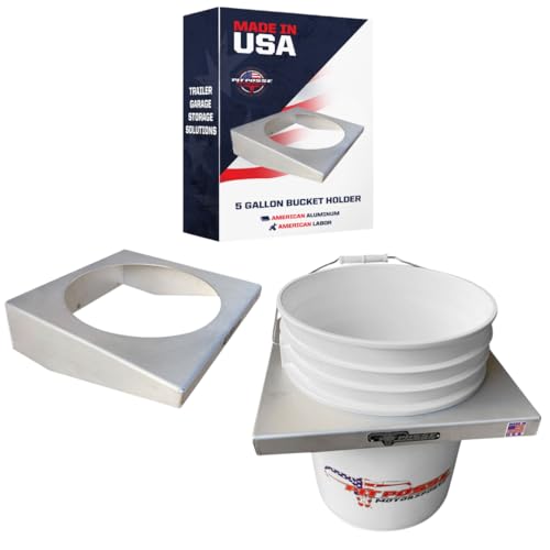Pit Posse 5-Gallon Bucket Holder Rack Stand