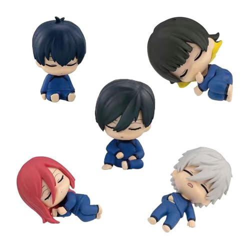 QAHEART Isagi Yoichi Figures 5PCS Seishiro Nagi Anime Figure 1.97IN