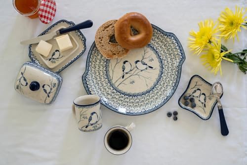 Taza pequeña para café 9 oz Blue Rose miniatura 2
