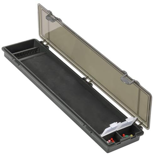 Sougayilang Boîte de rangement pour matériel de pêche à la carpe, parfait pour la carpe, organise soigneusement les crochets et les accessoires - D