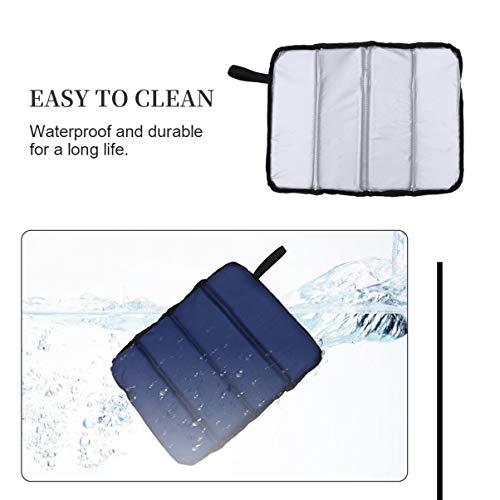 BESPORTBLE, 2 peças, almofada de assento de acampamento dobrável resistente ao desgaste, tapete de a