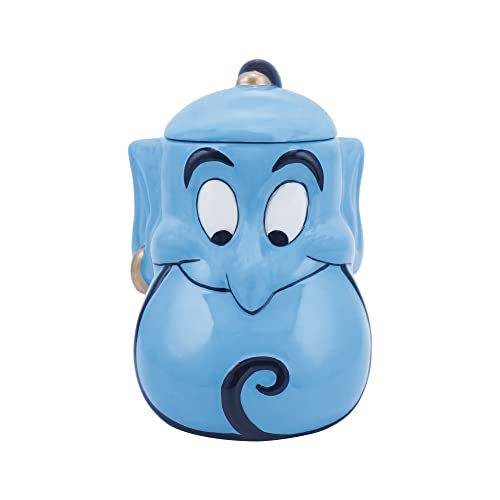 DISNEY - Aladdin - Genie - 3D Mug Shaped with Lid, Black - Image 2