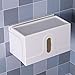 Produktbild Toilettenpapier Halterung Hause Saugnapf Papierhandtuchhalter Bad Tissue Box Kostenlose Lochschale Wasserdicht Toilettenpapierhalter Weiß