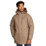 Eddie Bauer Men's Superior Down Waterproof Parka, Bark, Medium