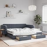 Sofá cama versátil: El sofá cama funciona como sofá durante el día y se convierte fácilmente en una cama doble por la noche sacando la cama nido, lo que proporciona una solución práctica para recibir invitados y maximizar el espacio