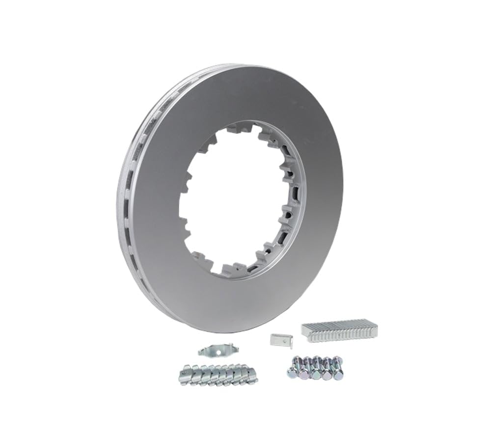 Mytee Products Heavy Duty Air Disc Brake Rotor Kit Compatible with Bendix ConMet Freightliner Replaces 802569 85129575 10023879 10025445 2642543C