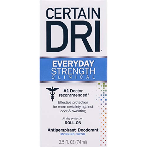 Certain Dri A.M. Scented Antiperspirant Roll-On Underarm Refresher, 2.5 Ounce