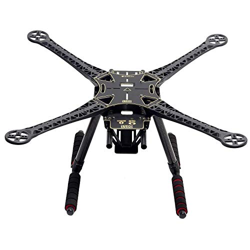 ShareGoo S500 RC Quadcopter Fuselage Frame Kit PCB Version with Carbon Fiber Landing Gear Skide Kits