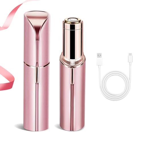 Journeyside Facialdepiladora Facial Mujer, Suave e Indolora Depiladora Facial, Recargable por USB Depiladora Facial Mujer, Diseño Ultrasilencioso, 62 Gfácil de Transportar, Ideal Para Labios y Rostro