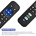 RC280 RC282 Universal Replacement Compatible with TCL-Roku-TV-Remote, Compatible with Roku Hisense, Philips, ONN, Hitachi, Element, Haier, LG, Sanyo, JVC TVs