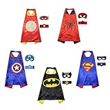 ❤BANDA ELÁSTICA, PARA NINOS, ADULTOS: Abricado en fieltro de alta calidad, con un tejido resistente, cómodo de llevar, con una cuerda elástica resistente y regulable, cómodo y regulable, Máscaras de superhéroe para niños, adultos ajuste perfecto para niños mayores de 3 años
