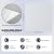Vieshful Self-Adhesive Acoustic Panels, Soundproof Wall Panels 12"x12"x0.4", High-Density Sound Absorbing, Noise Dampening Panels for Home Office, Studio & Bedroom Decor White 10 Pack