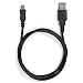 Amped Electronics - Premium OEM Quality Graphing Calculator USB Charging Cable - Designed for TI Nspire CX, Nspire CX CAS, TI 84Plus C, and TI 84Plus CE Graphing Calculator, Black