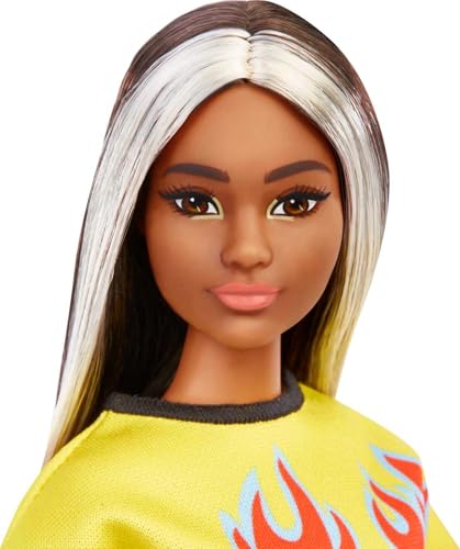Muñeca Barbie Fashionistas Curvy con Accesorios miniatura 3