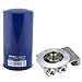 Single Remote Oil Filter Bracket & Fits Chevy Oil Filter, 2 Quart