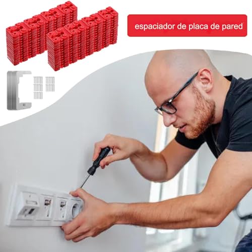 Espaciadores para enchufes sueltos ideales para reformas de cocinas con azulejos 4